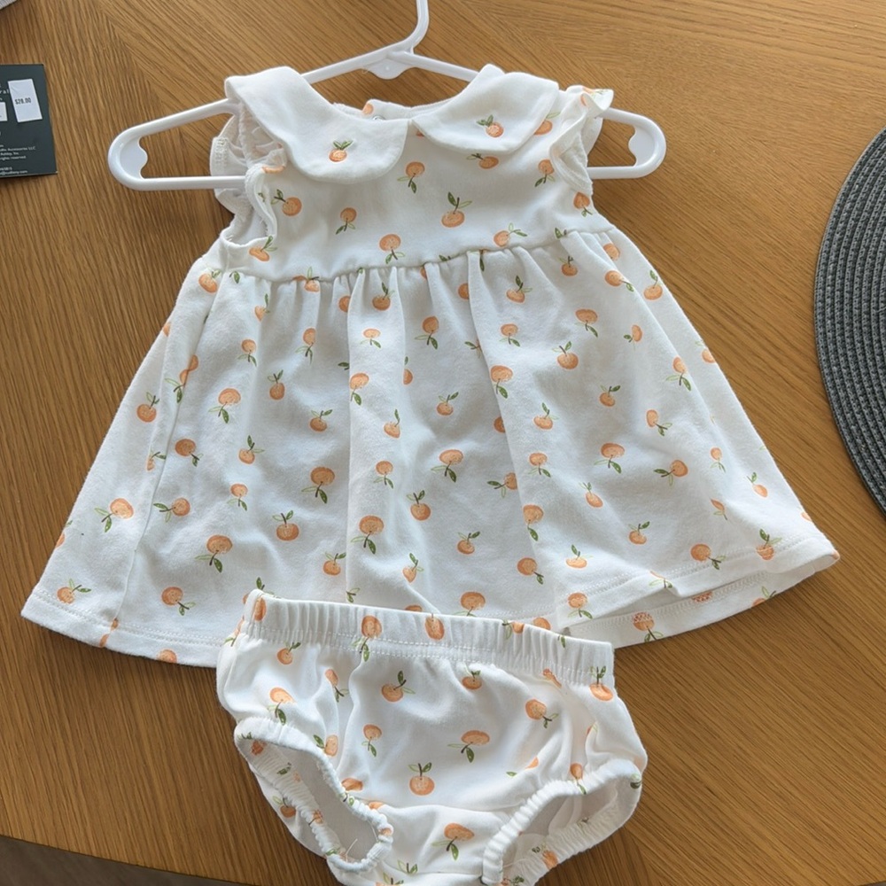 Pima cotton dress. Beau et belle